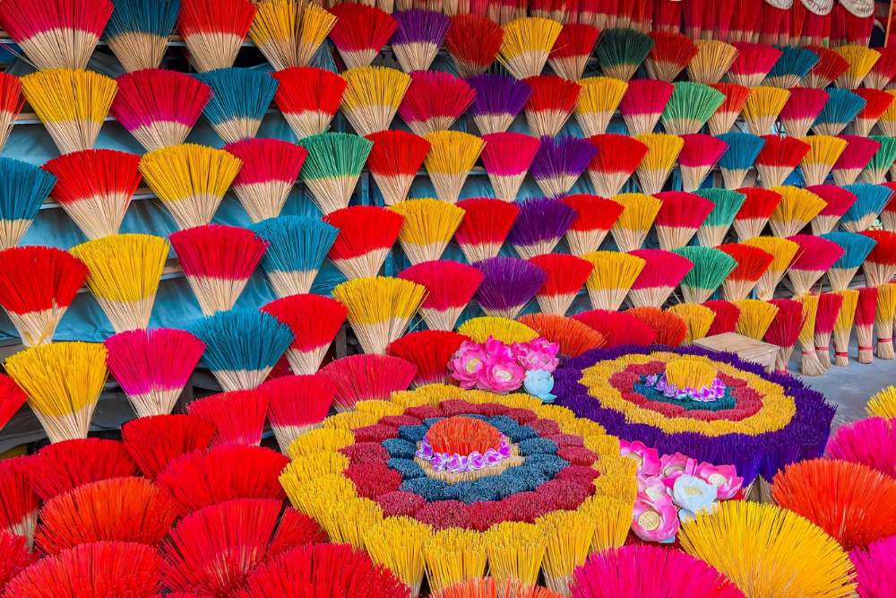 סדנת הכנת קטורת בכפר טוי שואן (Thuy Xuan)